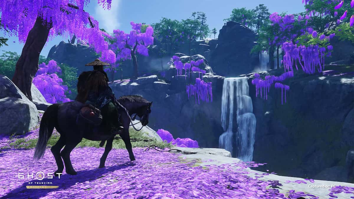 Ghost of Tsushima;s Jin travels different places while being in Stealth.