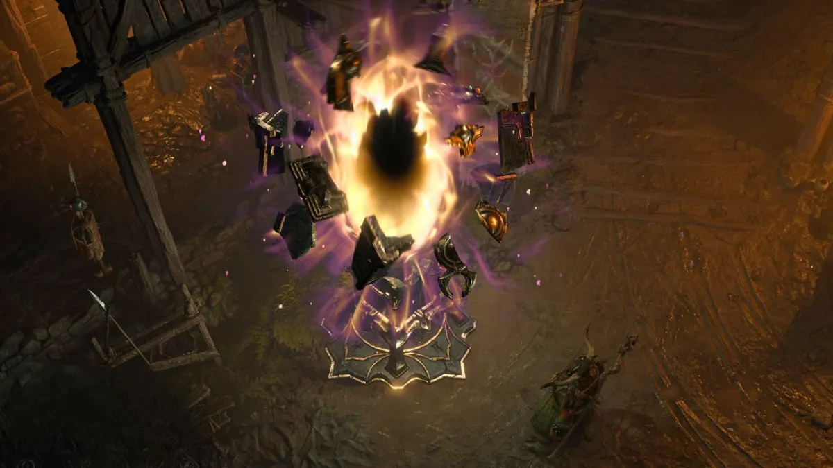 obelisk activating to enter the pit in diablo 4 season 4