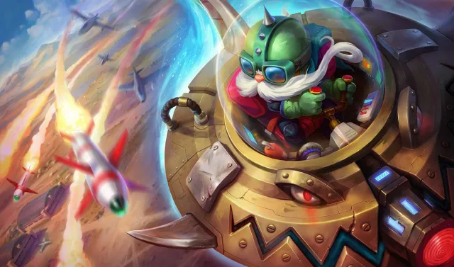 UFO Corki skin in League of Legends.